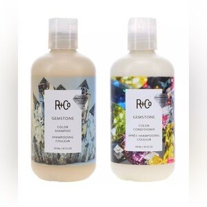 R+Co Gemstone Color Shampoo and Conditioner Duo Combo Set Bundle New